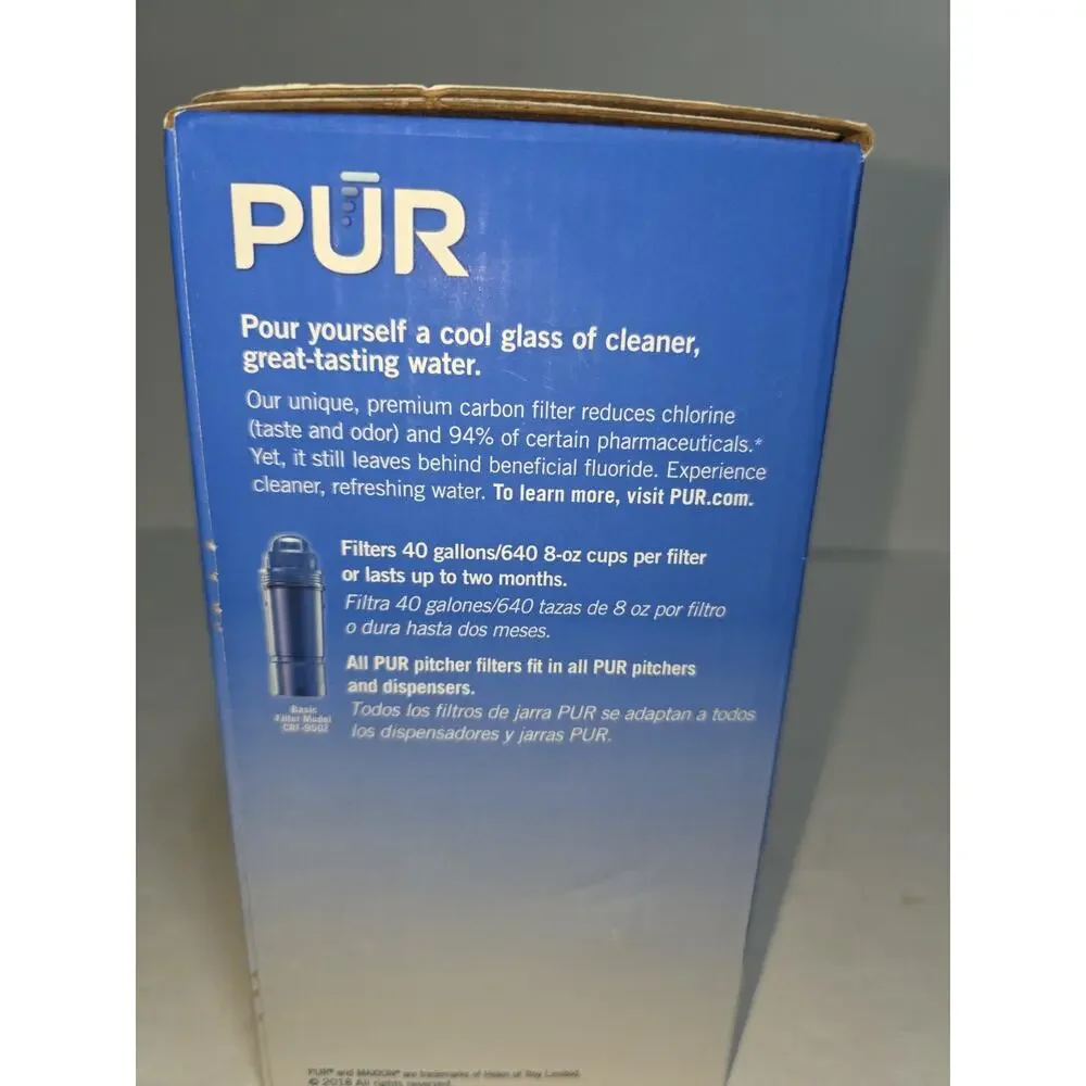 (6) Pack Genuine PUR Maxion Replacement Pitcher Water Filter Refill New Open Box